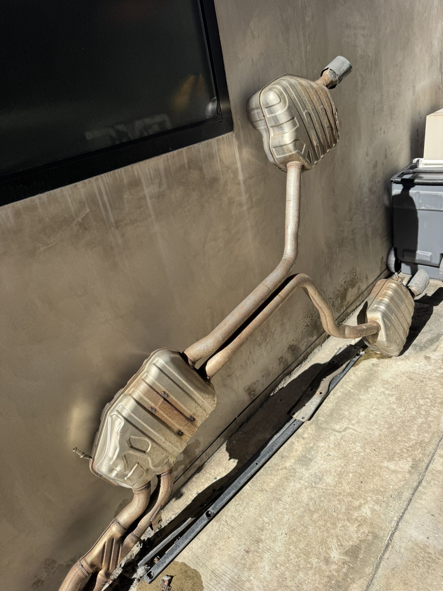 Audi A7 stock Exhaust with brackets and hardware Fits 2012-2018