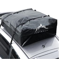 Car Rooftop Cargo Carrier,15 Cubic Feet Heavy Duty Waterproof  With Non Slip Mat