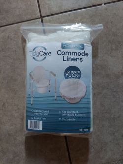 Commode liners- fits standard bucket