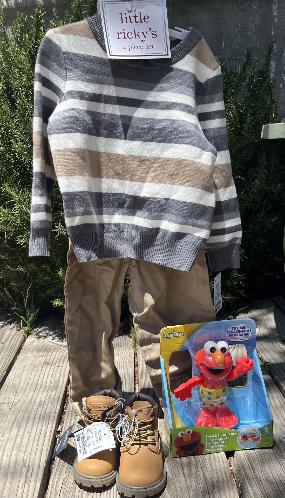 Boys, Outfit Size 24 Months, Shoes Size 5M