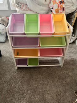 Toy storage bins