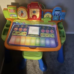 V-tech First Day Of School Learning Desk 