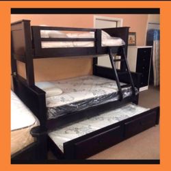 Bunk Beds Twin Full Full Pinewood Colors *****Literas Madera 100%*****