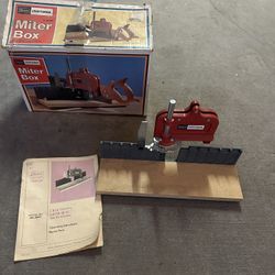 Craftsman Miter Box 