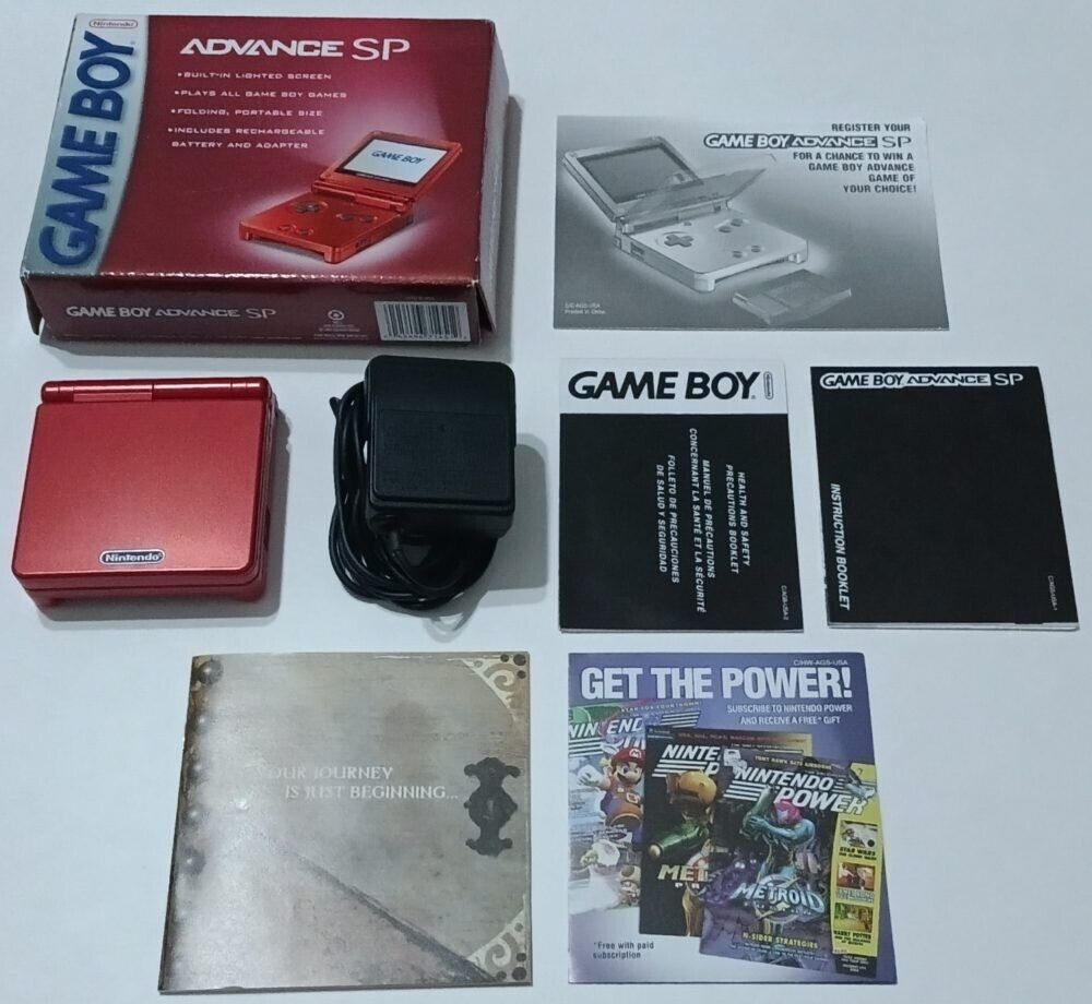 Authentic GBA SP - Near mint