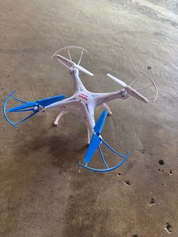 Two quad copters. Drone