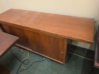 Side desk cabinet slide shelf table desk addition used