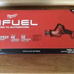 Milwaukee M18 FUEL Lithium-Ion Brushless Cordless HACKZALL Reciprocating Saw.  Brand NEW.  Tool Only.  NUEVO.