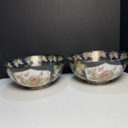 Chinese Porcelain Bowls (10”wide X 4.50”high $50 pair.