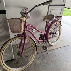 Pink Beach Cruiser 