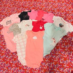 Baby girl bodysuits