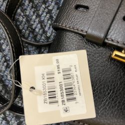 New Fossil Black Bag 