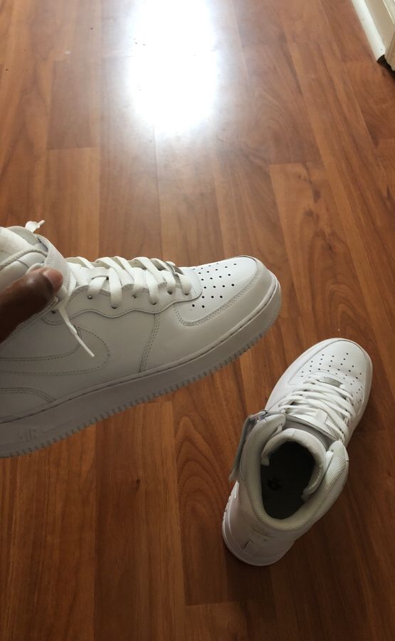 Nike Air Force ones “mid tops”