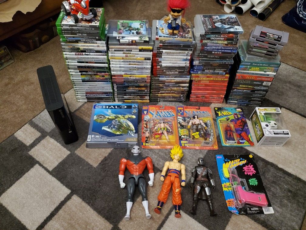 Huge Game Collection 130+ Games And Toys
