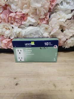 Leviton
Decora 15 Amp 125 V Duplex Outlet/Receptacle, White (10-Pack) 5325-WMP