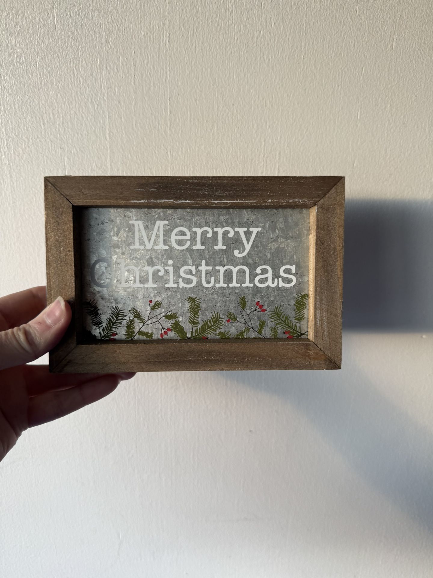 Christmas Wood Sign