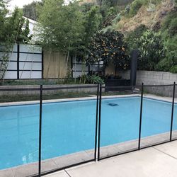 Pool fence and gate