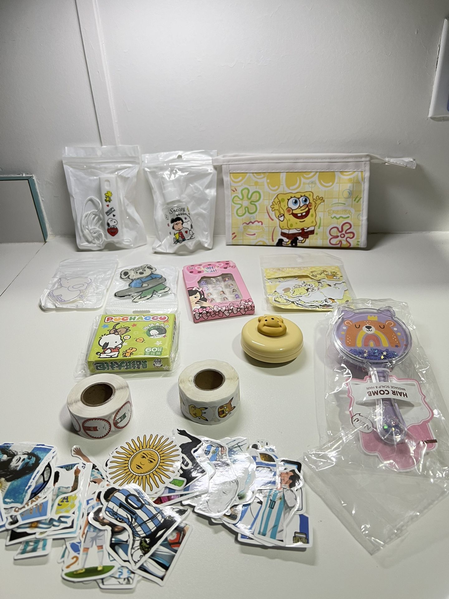 Stationary set pink color 13 piece’s