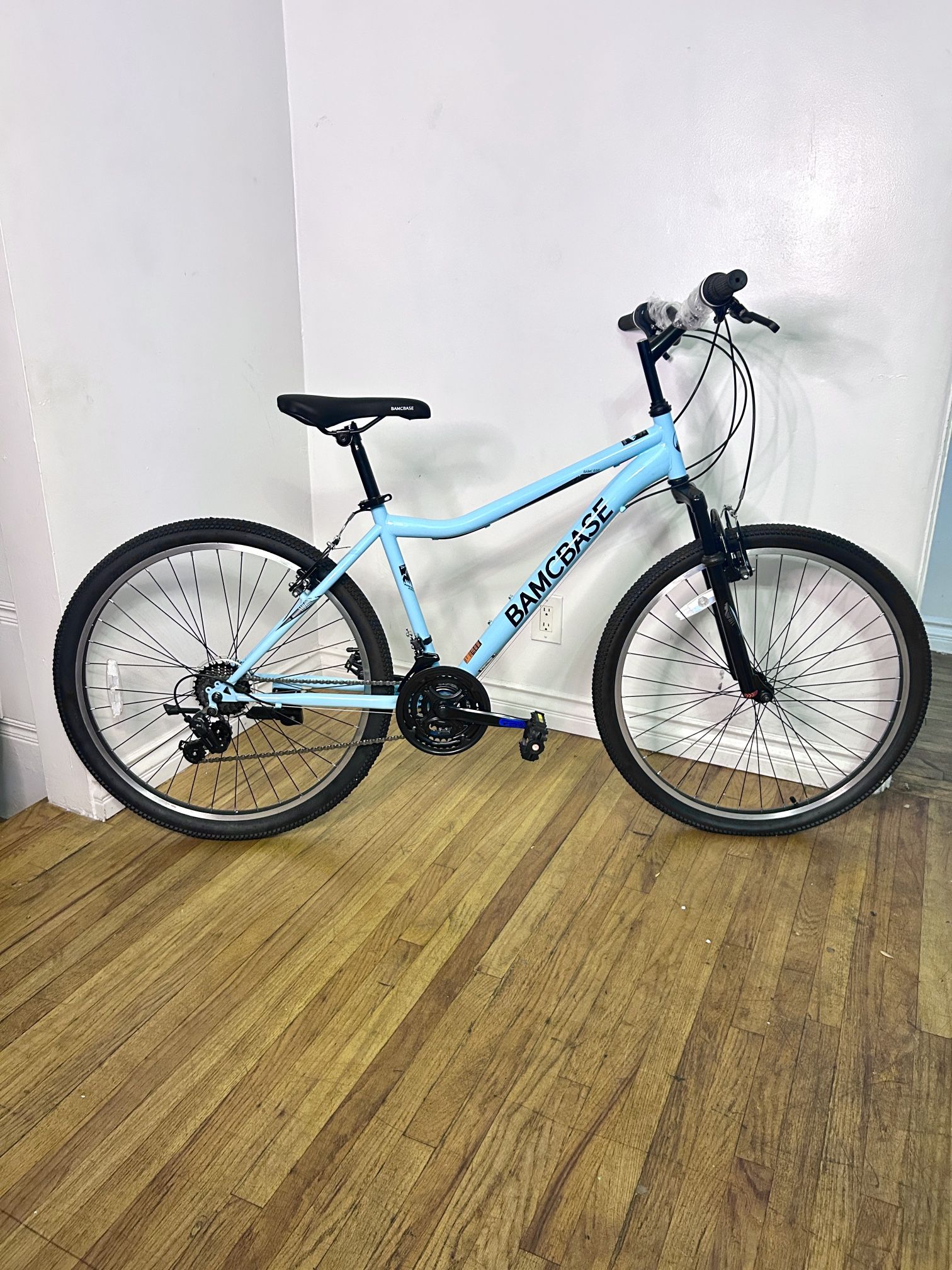 New HILAND 26 Inch Womens and Mens Mountain Bike, 21 Speed Steel Frame Adult Bicycle, MTB Bikes
