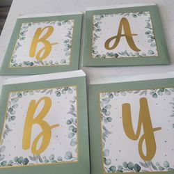 Complete Baby Shower Set Up!