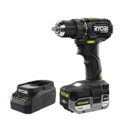Ryobi Black LIMITED EDITION 30th Anniv One+ HP 18V Compact Brushless Drill Full Kit With High Performance 4ah Battery & Charger. New in box sold out