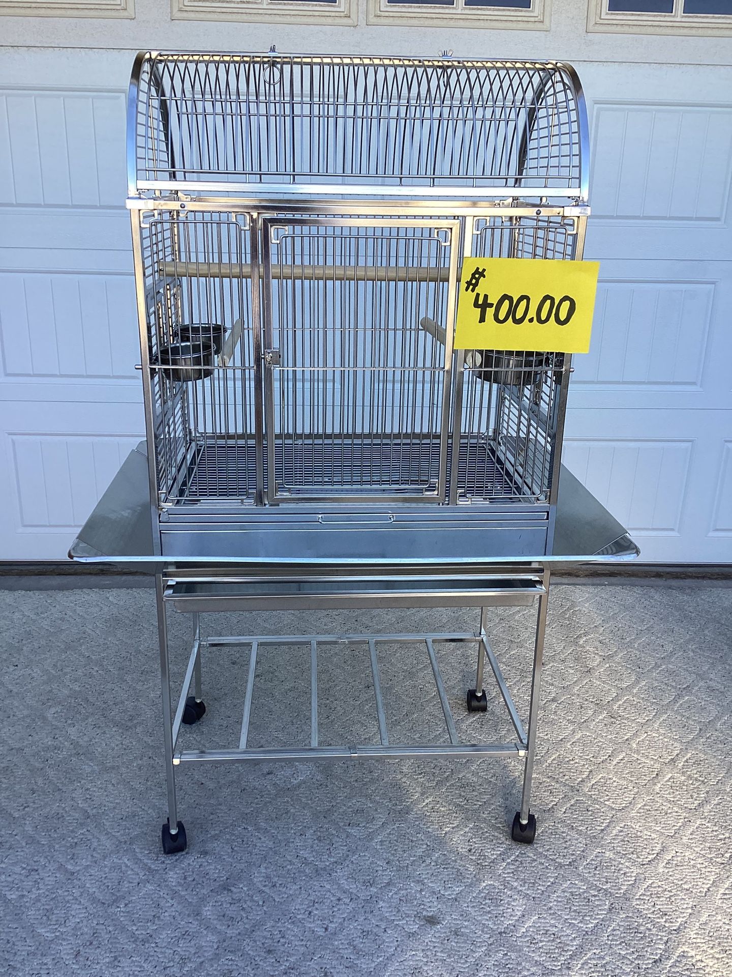 Bird / Parrot Stainless Steel Cage