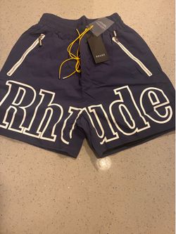 Rhude Graphic Shorts - SMALL