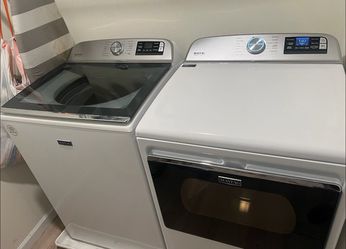 Maytag washer and dryer gas set