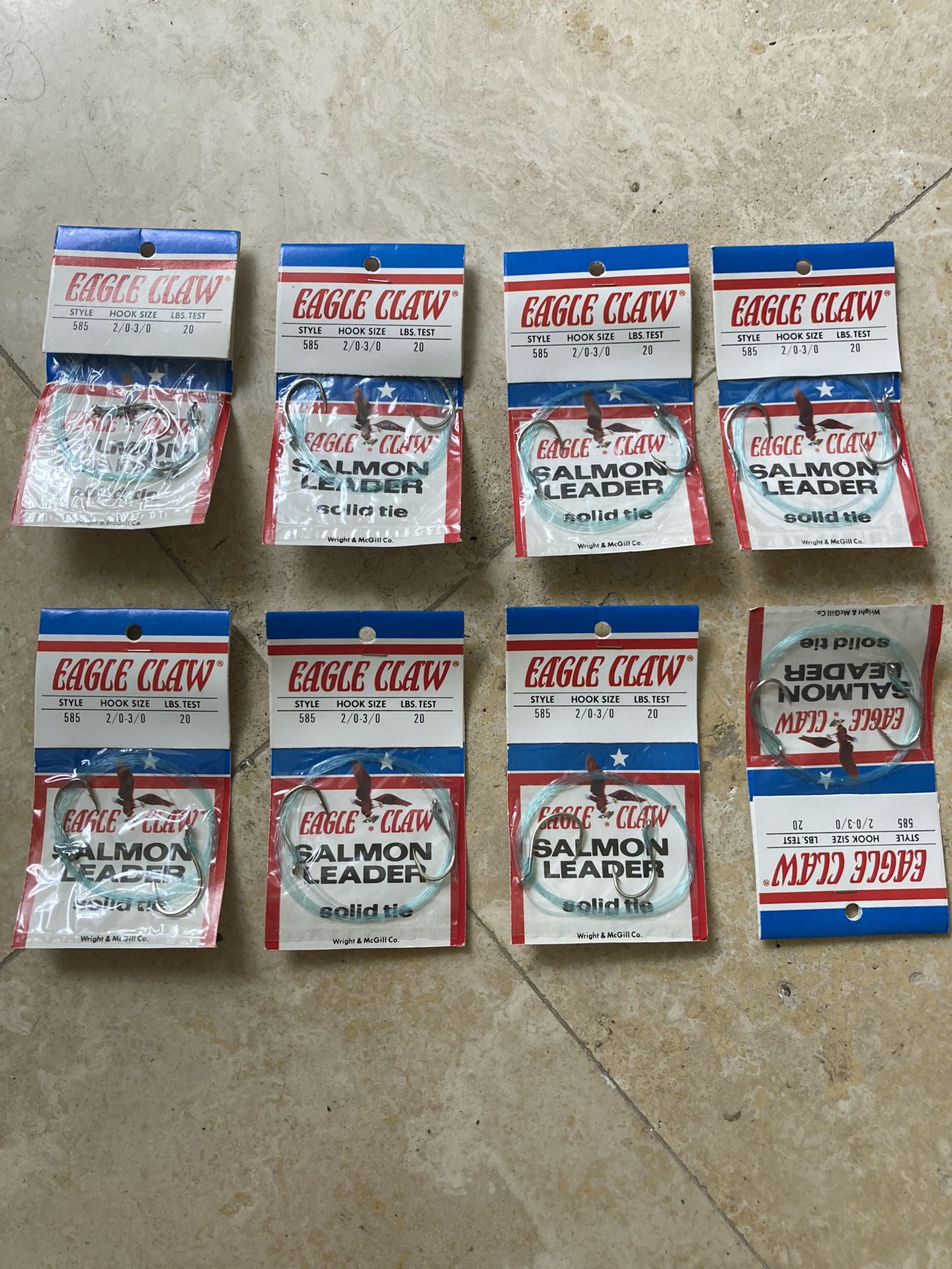 Salmon Eagle Claw Hook .