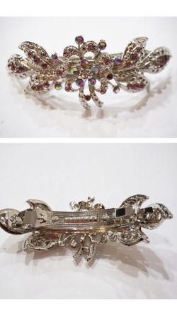 New beautiful purple wedding hair clip