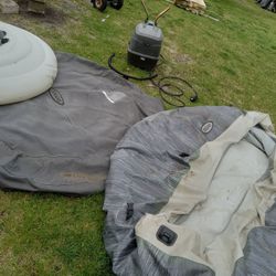 Hottub.   Untested  Lights Up All I Know  Bought Never Used 
