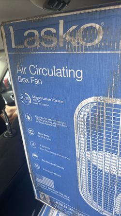 And circulated fan