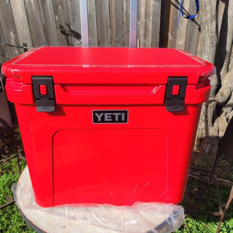 Yeti Roadie 60 Cooler Rescue Red
