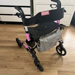 Rollator Walker With Seat