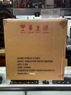 ULINE Tabletop Patio Heater