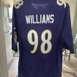 Nike Baltimore Ravens #98 Brandon Williams Purple Team Color Men’s Stitched NFL Vapor Untouchable Limited Jersey 