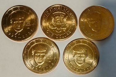 Lot of 5 2026 SemiSequcentennial Donald Trump Presidential $1 Coin Lot of 5 - no privys