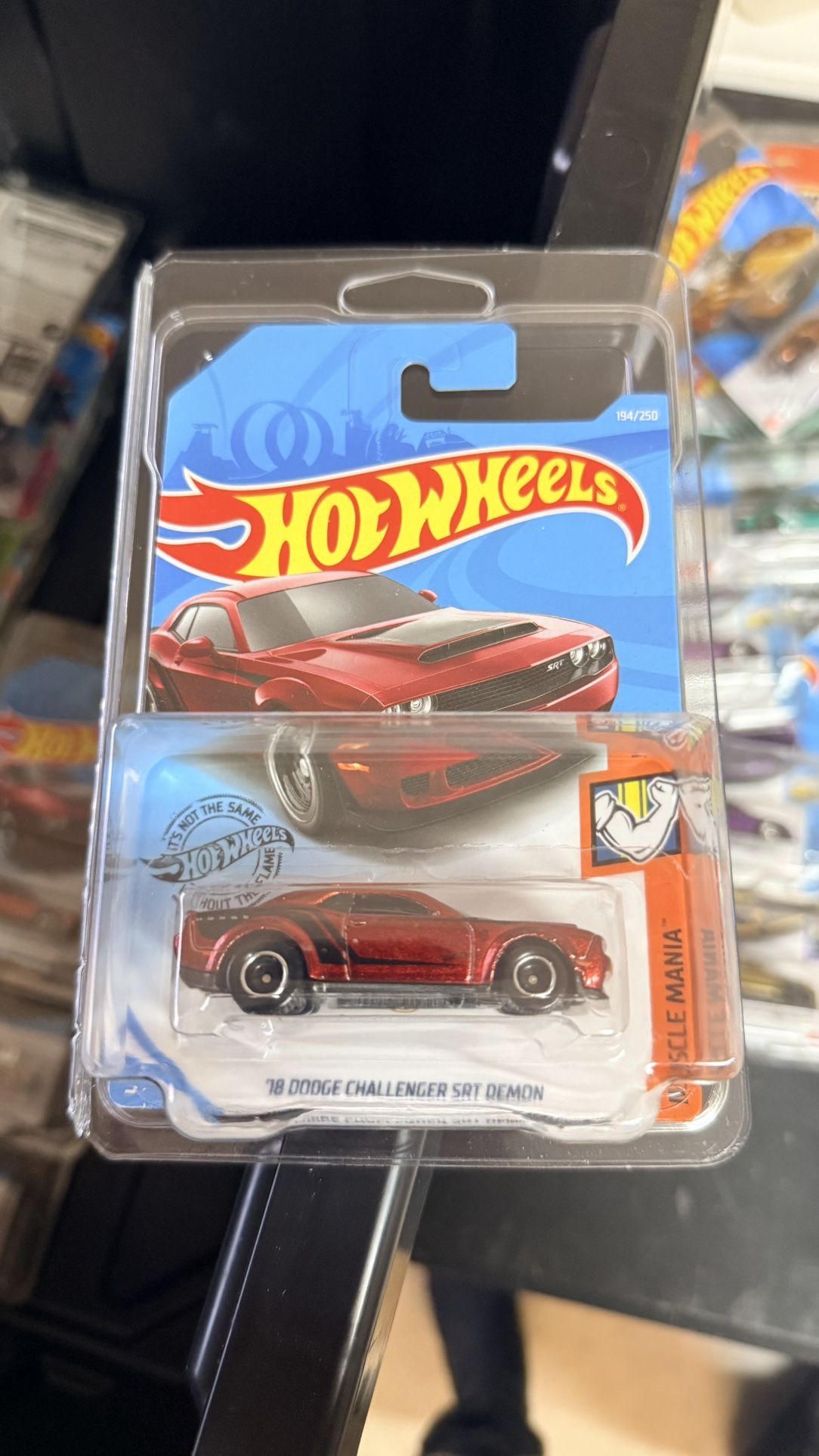Hot Wheel Super Treasure Hunt Dodge Challenger SRT Demon