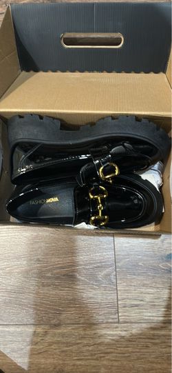 Black Fashion Nova Loafers