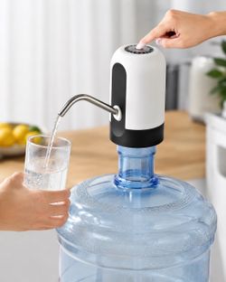 Portable USB Rechargeable Automatic Water Pump Disperser for 5 Gallon Bottles