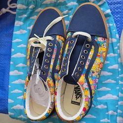 Custom VANS X SIMPSONS 