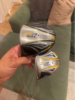 Cobra golf S3 Max driver and 3 wood - Lefty - great condition