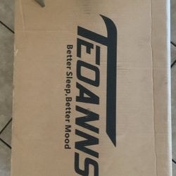 Teoanns Full Size, 10 Inches Memory Foam Mattress In The Box (White)