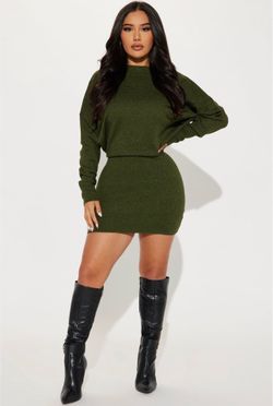 Olive dress