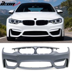 Fits 2015-2020 BMW F80 M3 F82 F83 M4 Front Bumper Cover Euro Style Conversion Kit