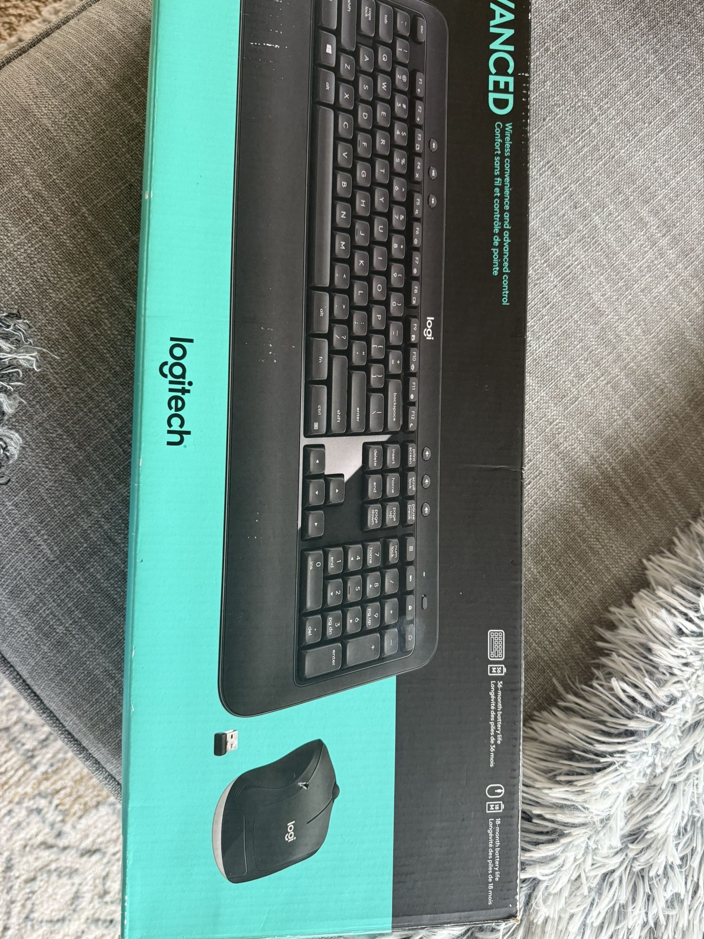 Logitech Wireless Keyboard & Mouse