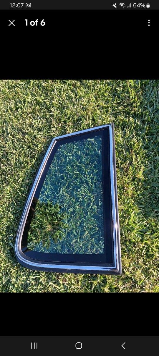 81-88 Oldsmobile Cutlass Passenger Quarter Glass Window