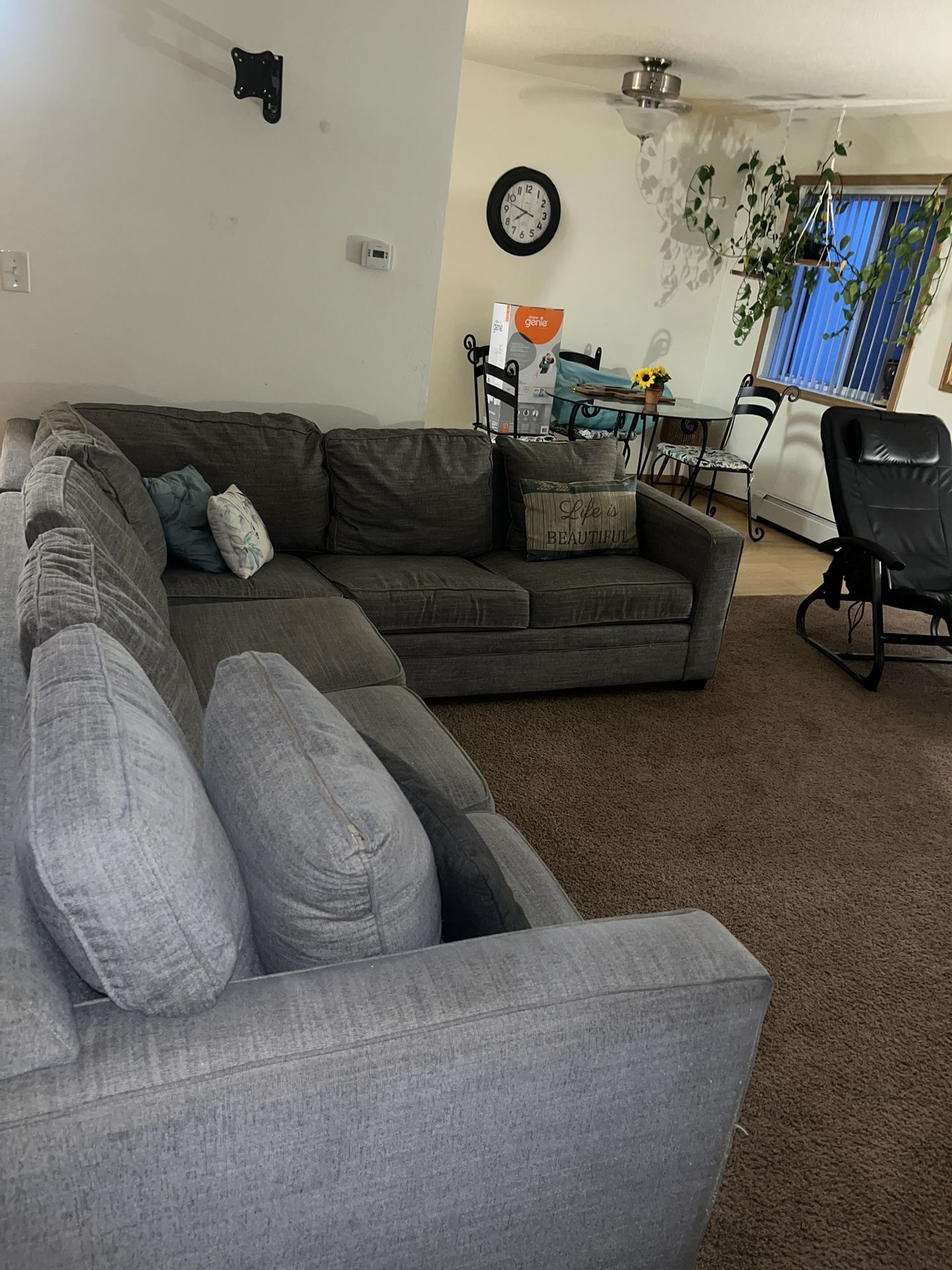 Gray Sectional Couch