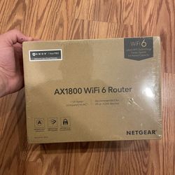 NETGEAR 4-Stream 6 Router (R6700AXS) – with 1-Year Armor Cybersecurity Subscription - AX1800 Wireless Speed (Up to 1.8 Gbps) | Coverage up to 1,500 sq