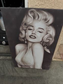 Marilyn Monroe Large Canvas Wall Art